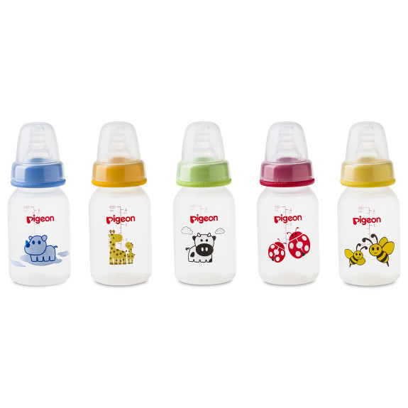 Pigeon Animal Print Decorated Bottle (Assorted)